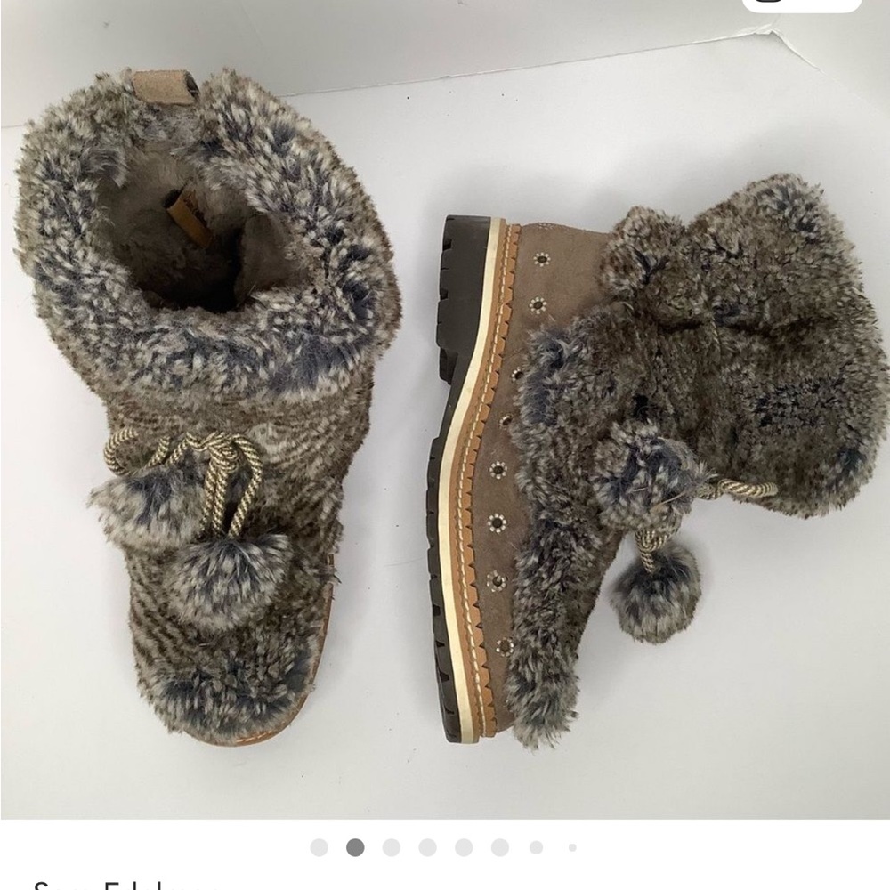 Sam Edelman Blanche Fur bootie 8.5 - Picture 4 of 5